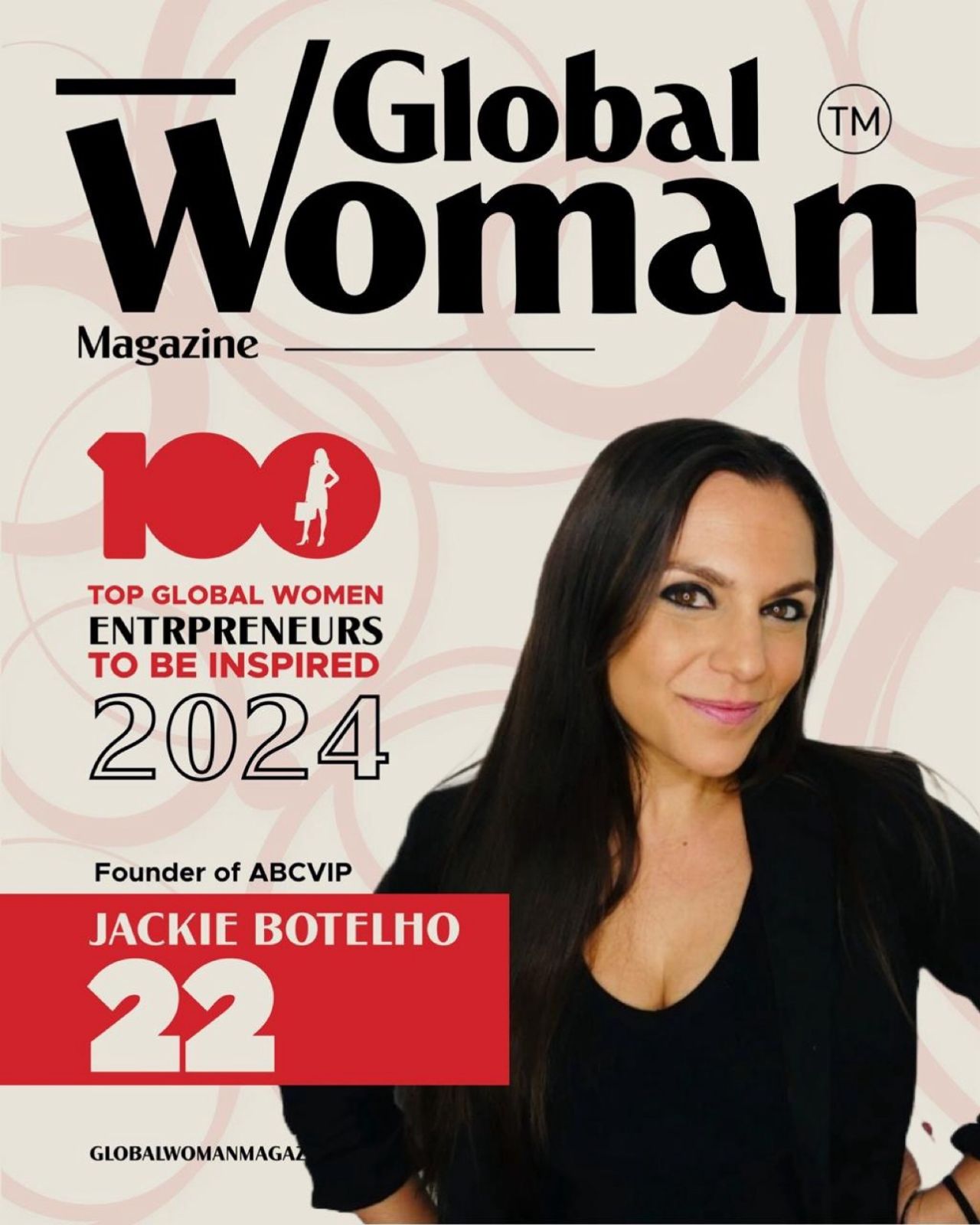 Jackie Botelho, Global Woman Magazine